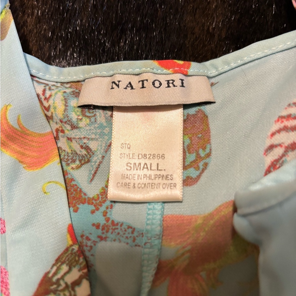 Natori gown fish and shells size small - Picture 7 of 8